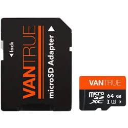 Vantrue 64GB – karta pamięci microSD do kamer samochodowych i wideorejestratorów